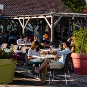 Le restaurant au camping La Réserve
