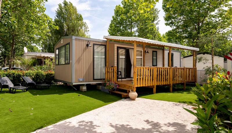 Les magnifiques mobilhomes du camping Siblu Villages La Carabasse 1