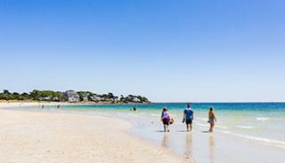 La grande plage de Carnac