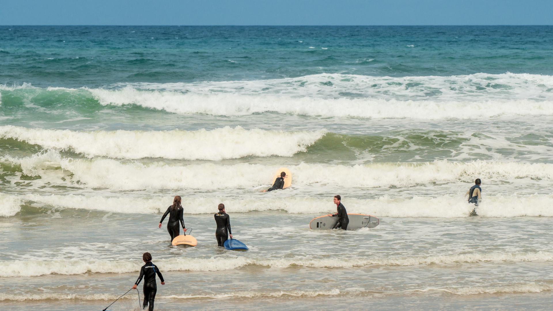 Camping proche des spots de surf